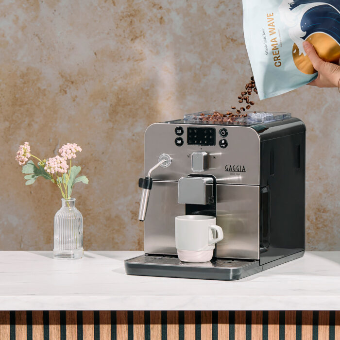 Gaggia Brera Espresso Machine in Black