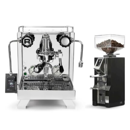 Rocket Espresso Cinquantotto and Eureka Mignon Libra Grinder Bundle
