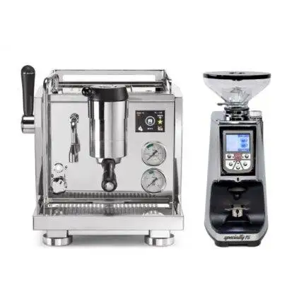 Rocket Espresso R Nine One and Eureka Atom 75 Grinder Bundle