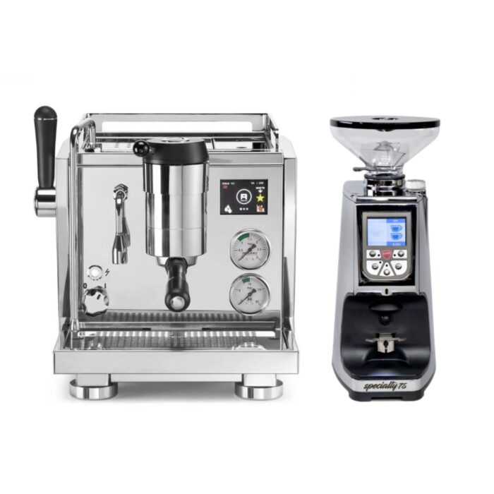 Rocket Espresso R Nine One and Eureka Atom 75 Grinder Bundle